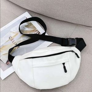 White cute Fanny pack